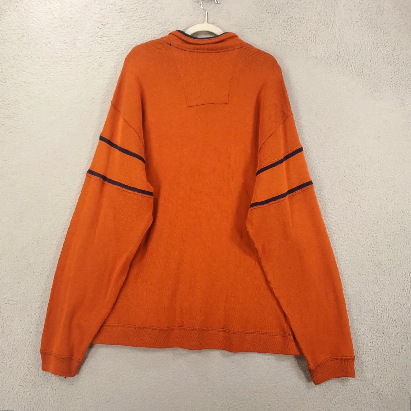 Arrow VINTAGE? No. New Mens Sweater Size XXL 1/4 Zip Pullover Combed Cotton 2XL Orange NWT Arrow Pullover Knit's Zip 1/4 Zip 2XL Orange Mens Shirt? Size US XXL / EU 58 / 5 - 8 Thumbnail