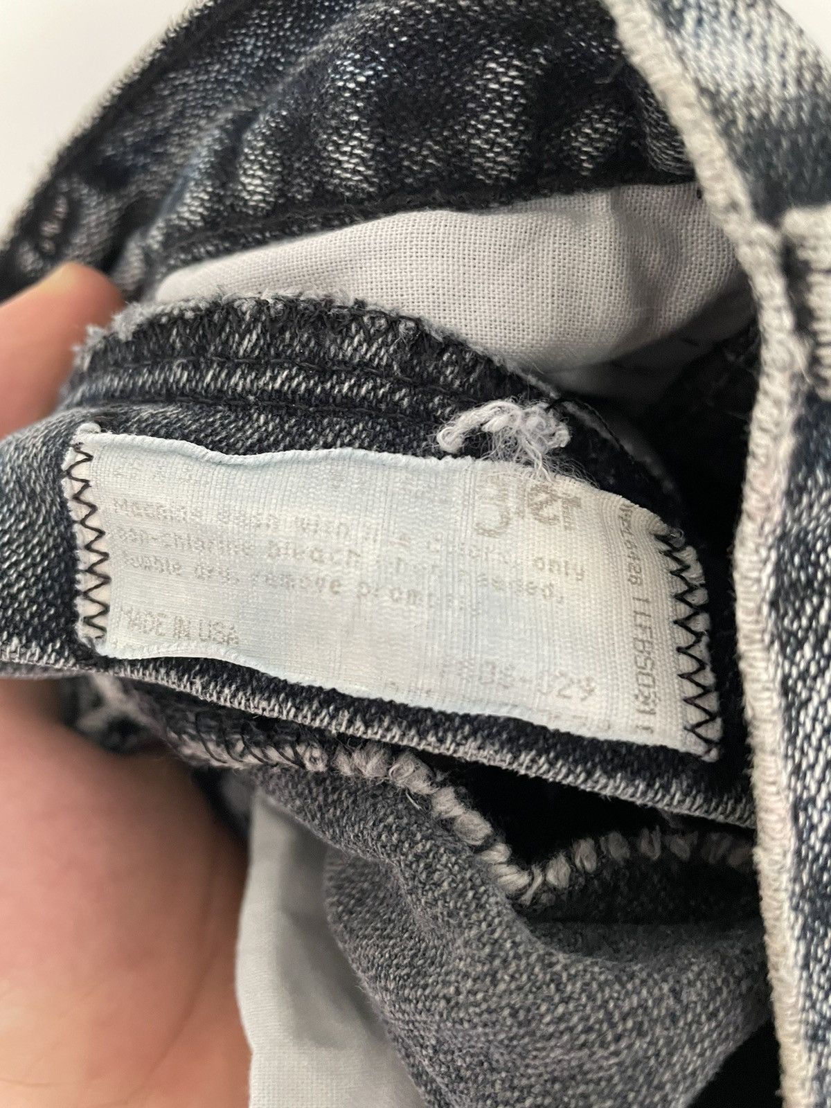Vintage VINTAGE WRANGLER 90s ACID WASH MADE IN USA Size US 29 - 7 Thumbnail