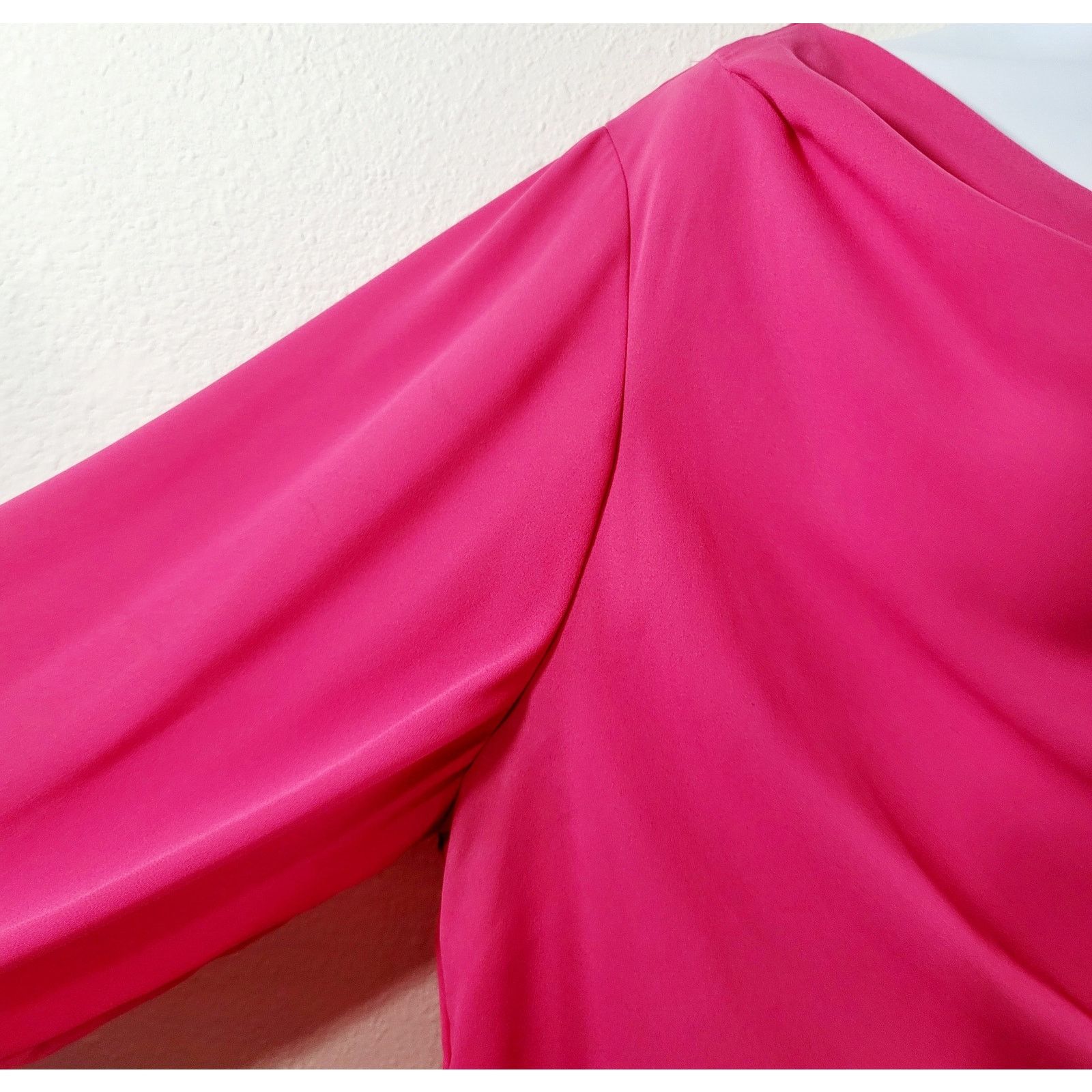 Other Lane Bryant Pink Draped Round Neck Top 14 16 Lightweight Size XL / US 12-14 / IT 48-50 - 5 Thumbnail