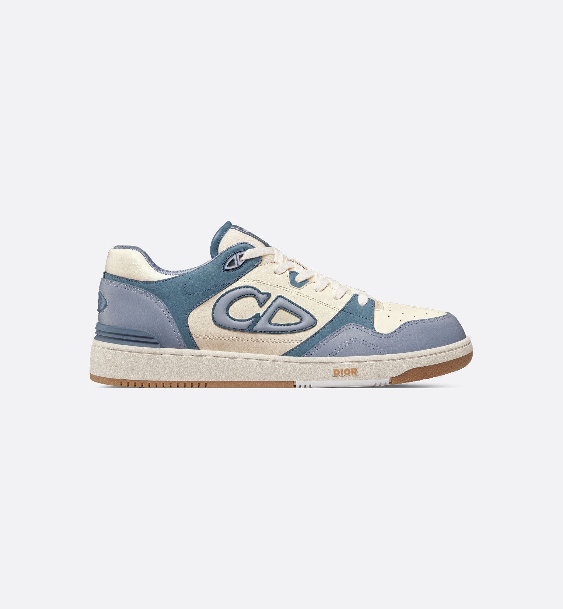 Dior o1w1db10825 3SN318ZXT B57 Low-Top Sneaker in Blue/Cream Size US 10 / EU 43 - 1 Thumbnail