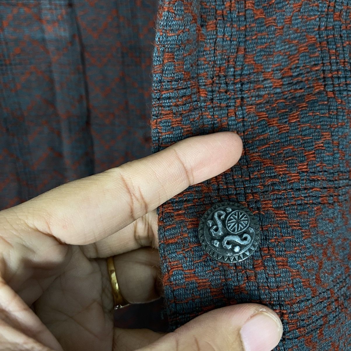 Japanese Brand Vintage Wool Jacket Herringbone Unbranded Issey Miyake Size US M / EU 48-50 / 2 - 17 Thumbnail