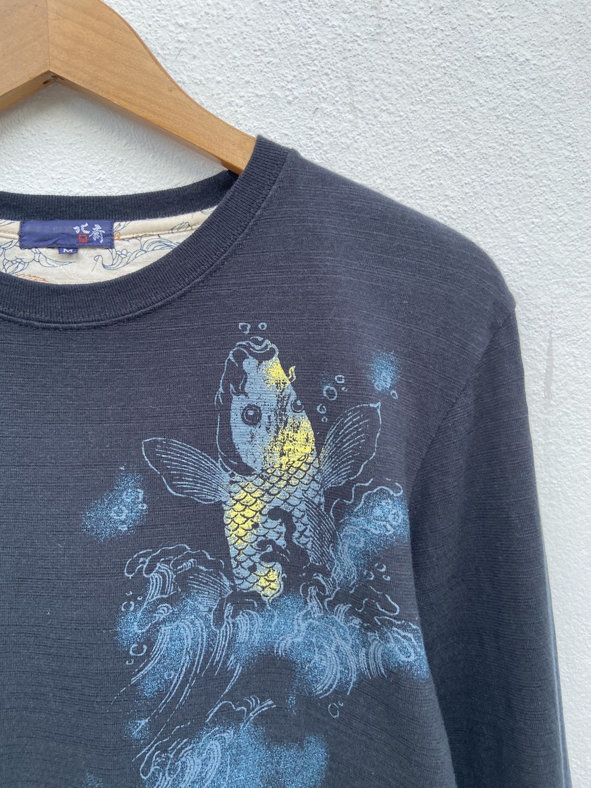 Japanese Brand 🔥 Vintage Sukajan t shirt beauty beast if six was nine Size US M / EU 48-50 / 2 - 1 Thumbnail
