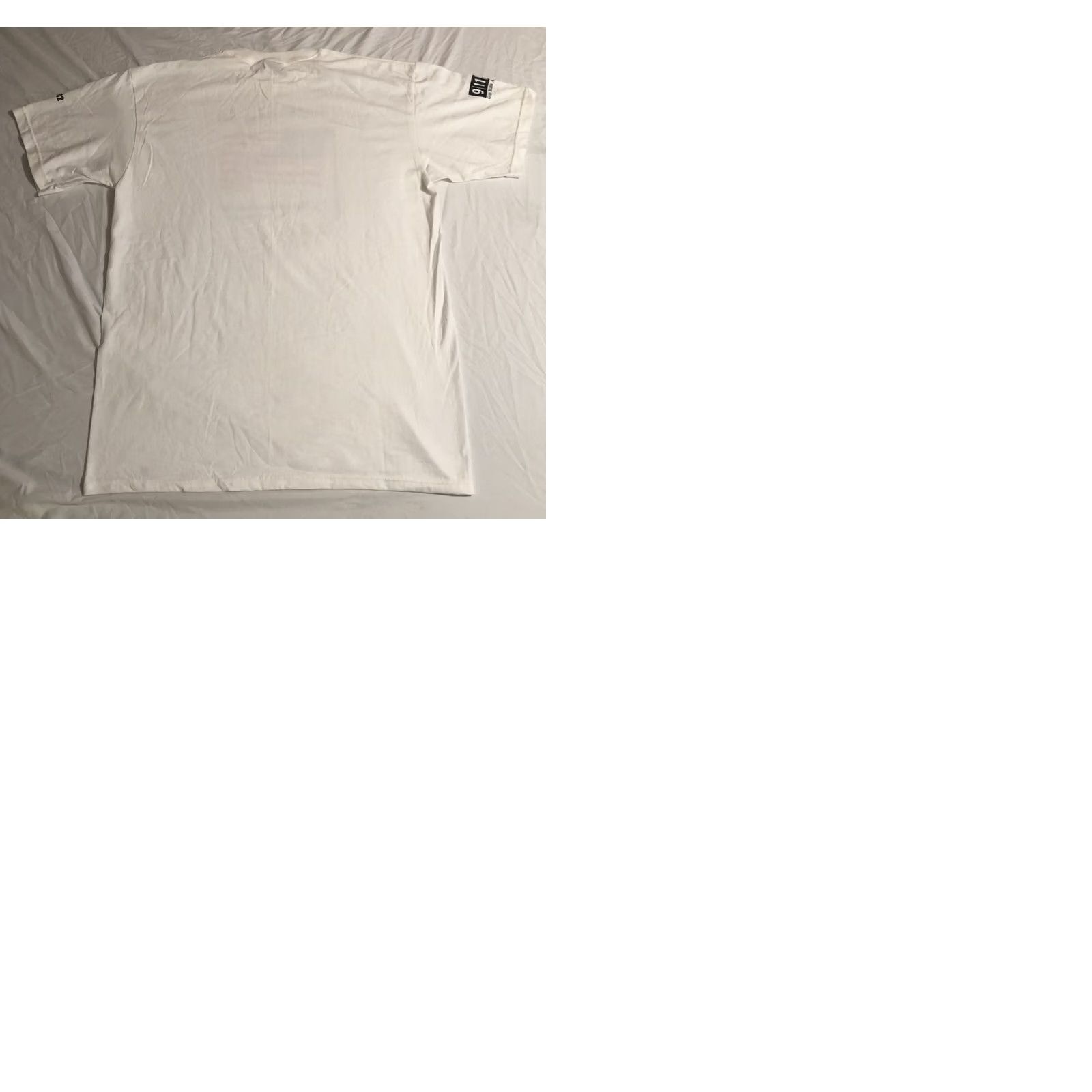 George VINTAGE Jensen 9/11 T-Shirt White XL Patriotic USA 2001 George Bush They Will Hear From Us Mens Size US XL / EU 56 / 4 - 9 Thumbnail
