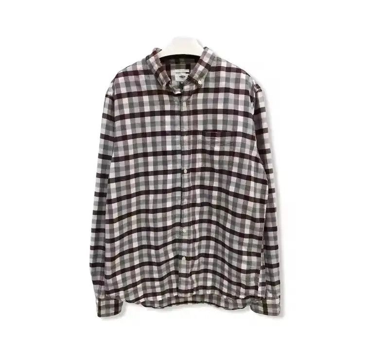 Vintage Vintage Old Navy Plaid Tartan Flannel Shirt 👕 Size US L / EU 52-54 / 3 - 1 Thumbnail