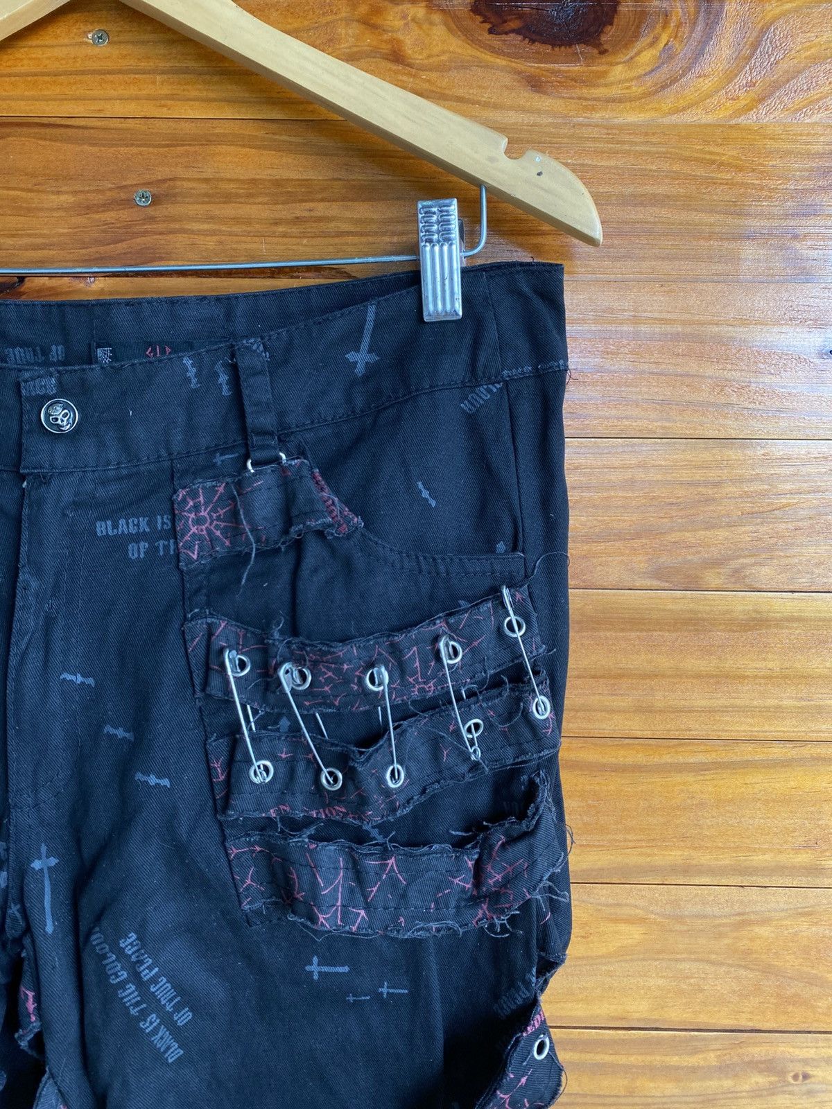 Japanese Brand GLP Gothic Lauta Punk Bondage Pant Black Multi-Strap Archive Size US 30 / EU 46 - 11 Thumbnail