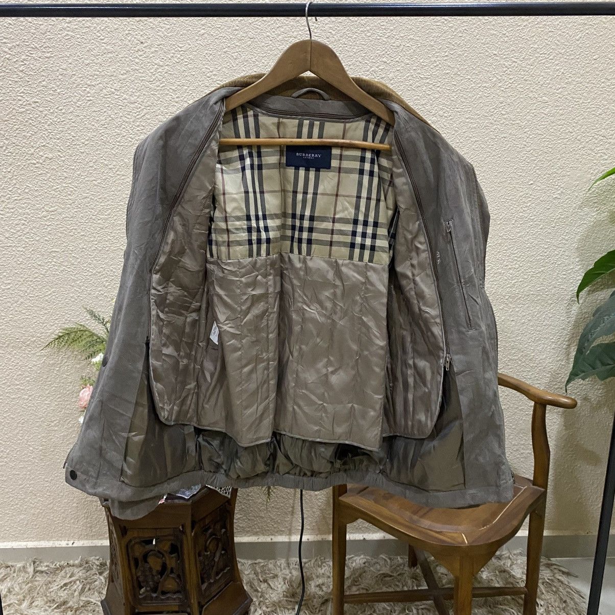 Burberry ☀️Burberry London moleskin zipper jacket Size US M / EU 48-50 / 2 - 10 Thumbnail