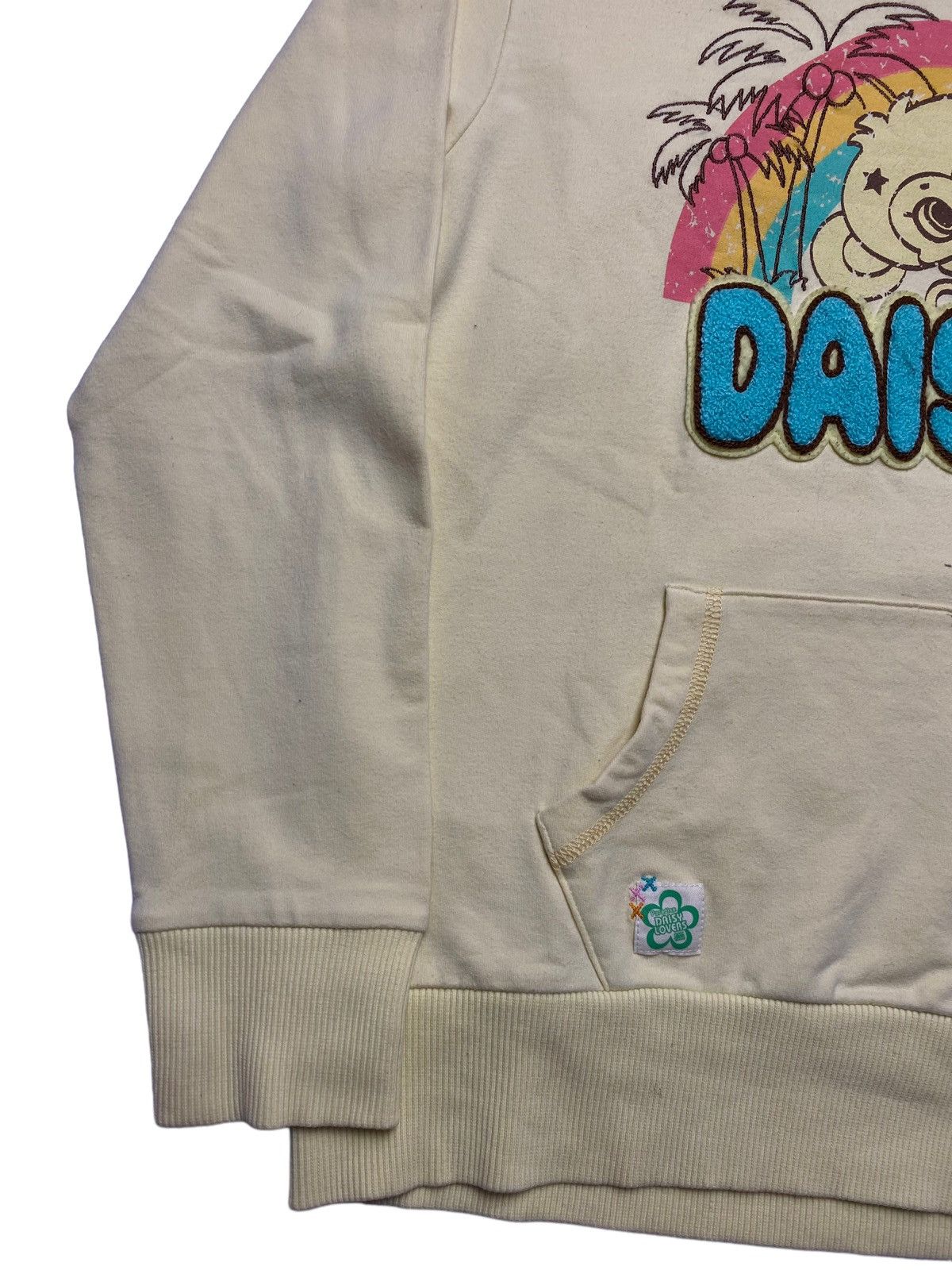 Japanese Brand 2000s Daisy Lovers - Puff Sherpa Patch Hoodie Size M / US 6-8 / IT 42-44 - 2 Thumbnail