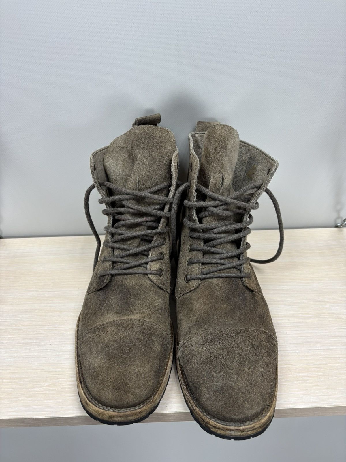Mens boots AllSaints Size 42 Color Brown