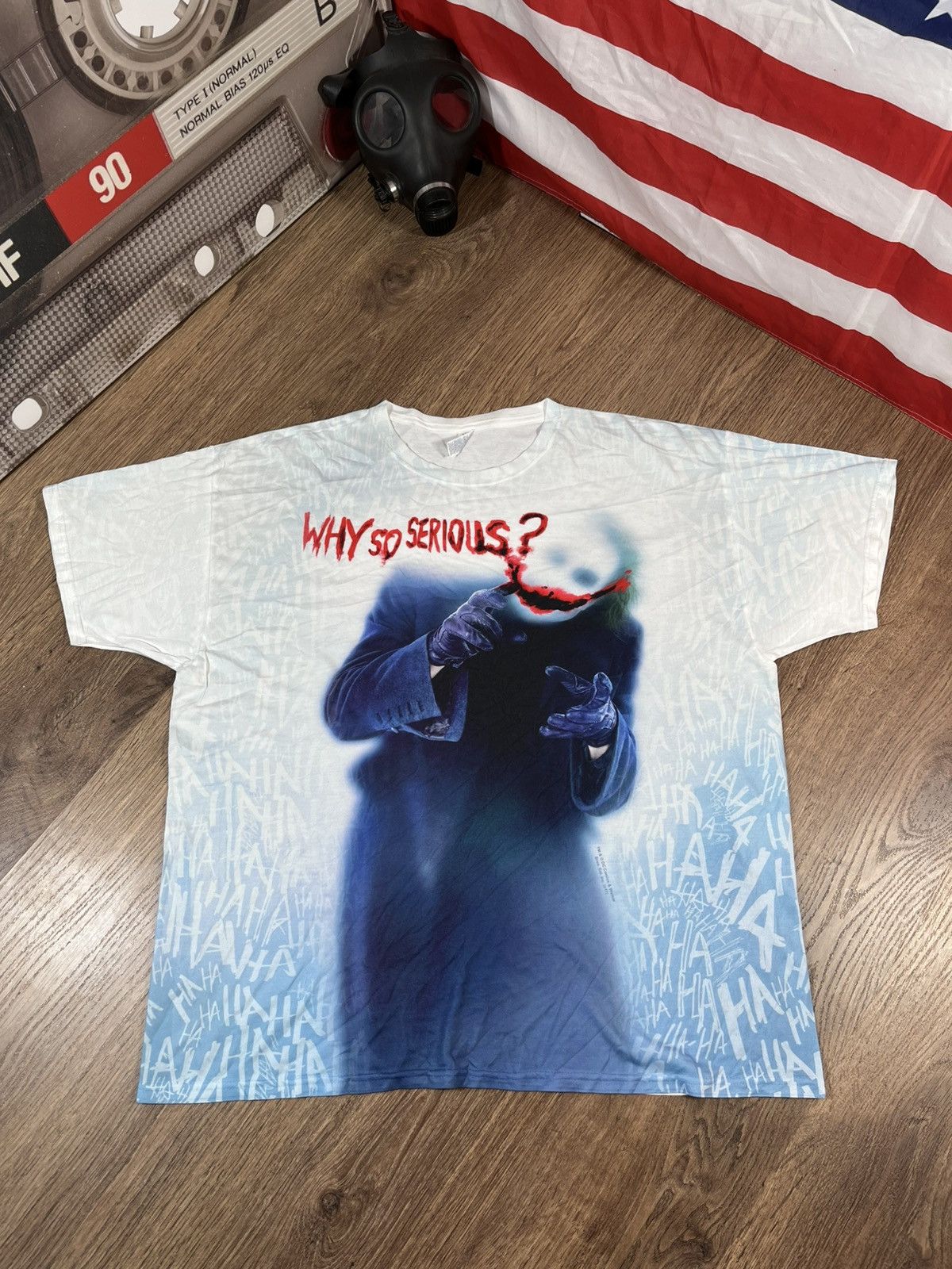 DC Comics The Joker 🤡 T Shirt Why So Serious? Size US XXL / EU 58 / 5 - 1 Thumbnail