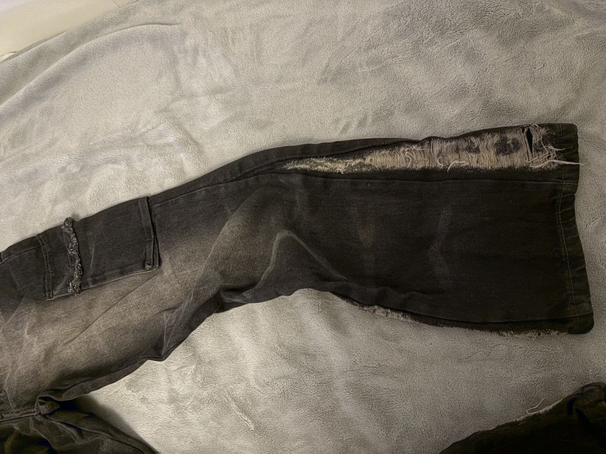 Fashion Nova Stacked flared jeans Size US 30 / EU 46 - 7 Thumbnail