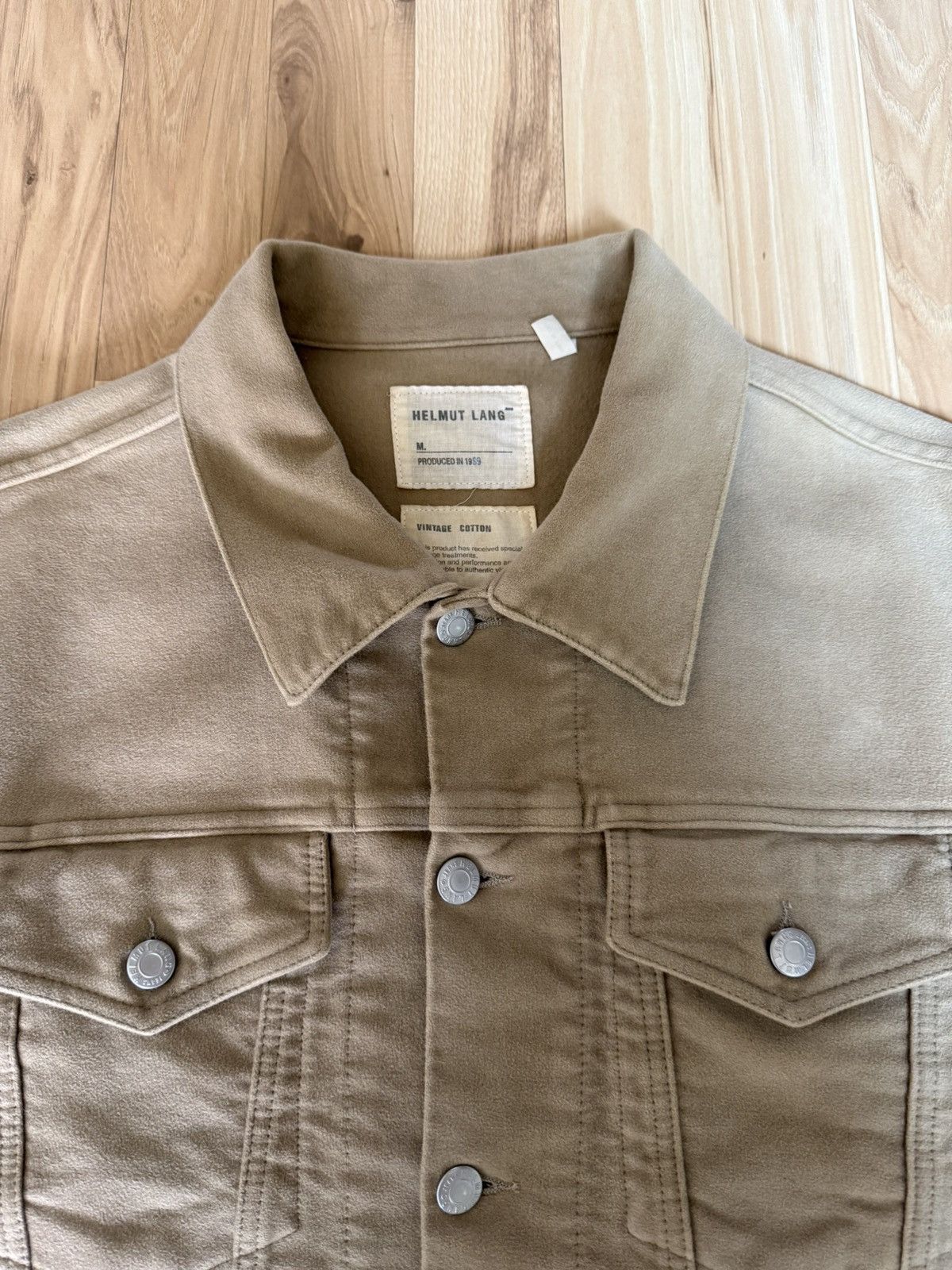 Helmut Lang Helmut Lang 1999 cotton work jacket Size US L / EU 52-54 / 3 - 3 Thumbnail