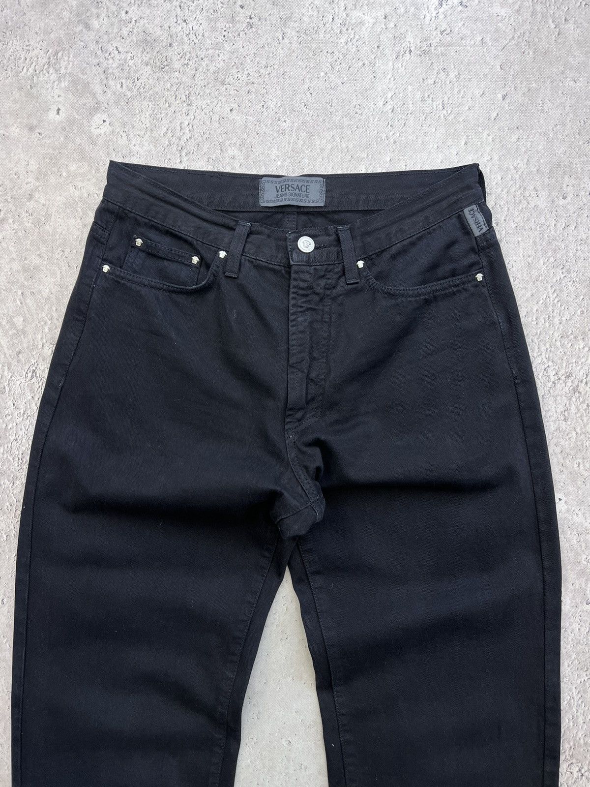 Versace Jeans Couture × Vintage VERY RARE VERSACE JEANS COUTURE JEANS DENIM ITALIAN DESIGNER Size US 33 - 3 Thumbnail