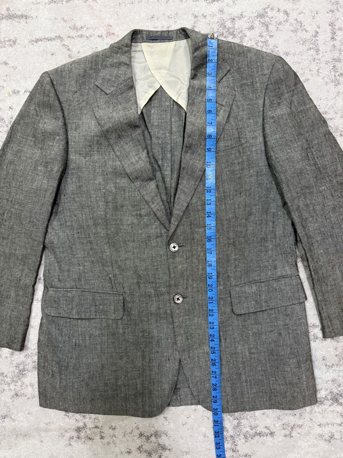 Burberry Burberry London Linen Blazer Size US M / EU 48-50 / 2 - 19 Thumbnail
