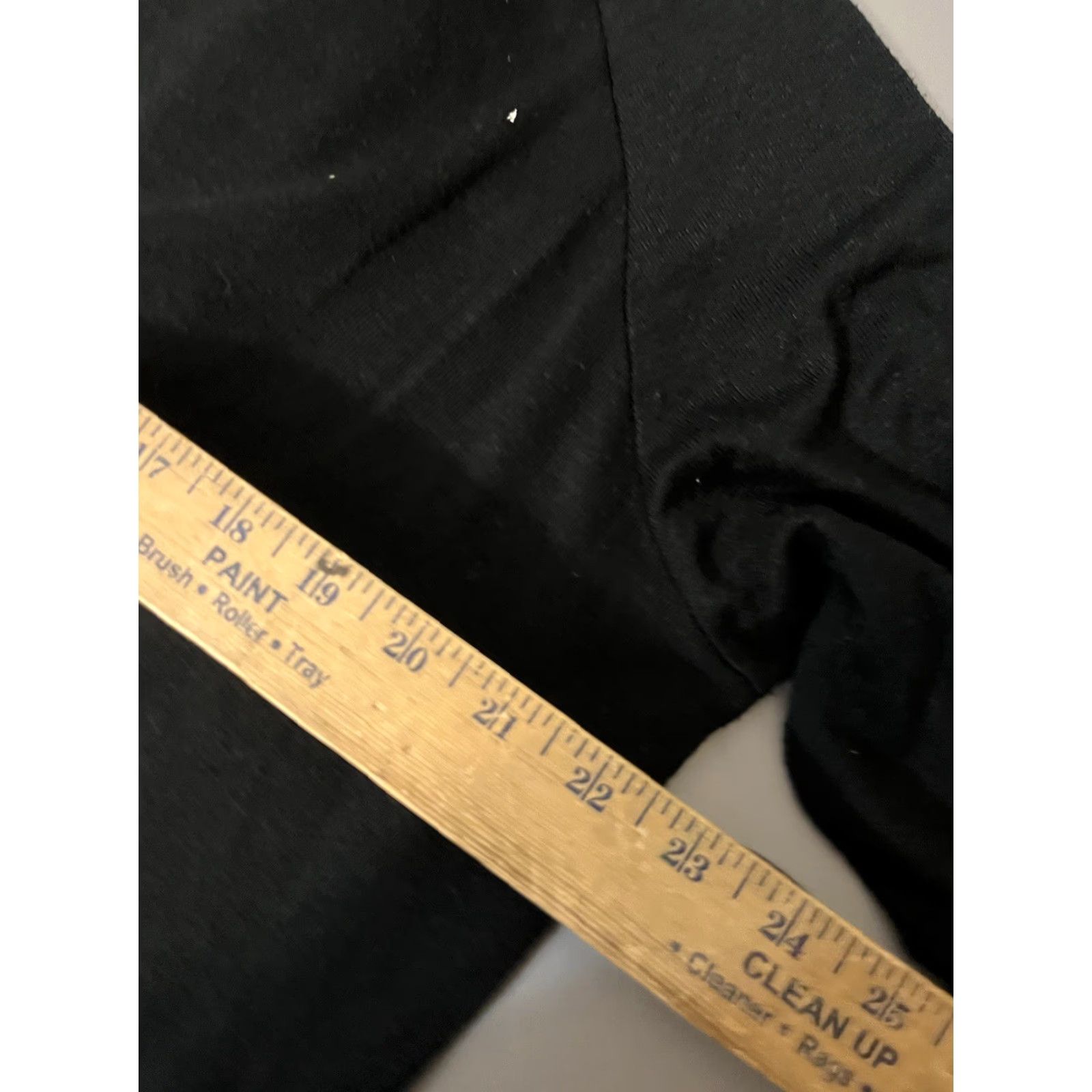 Gap Gap Women Solid Crew Neck Long Sleeve Knit Size M Black Shirt Size M / US 6-8 / IT 42-44 - 5 Thumbnail