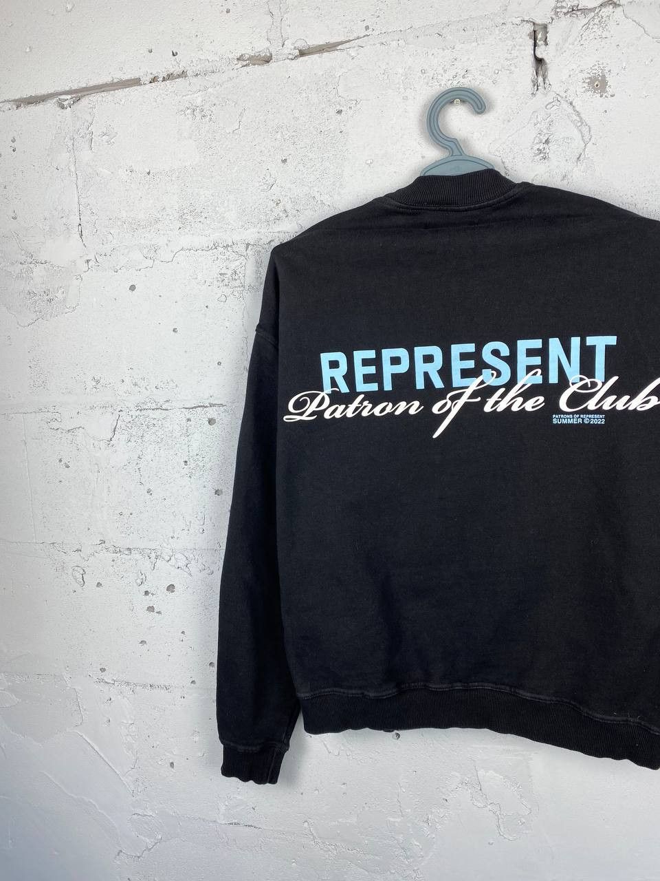 Represent Clo. Represent Patron of the Club Sweatshirt Black Size US M / EU 48-50 / 2 - 2 Thumbnail