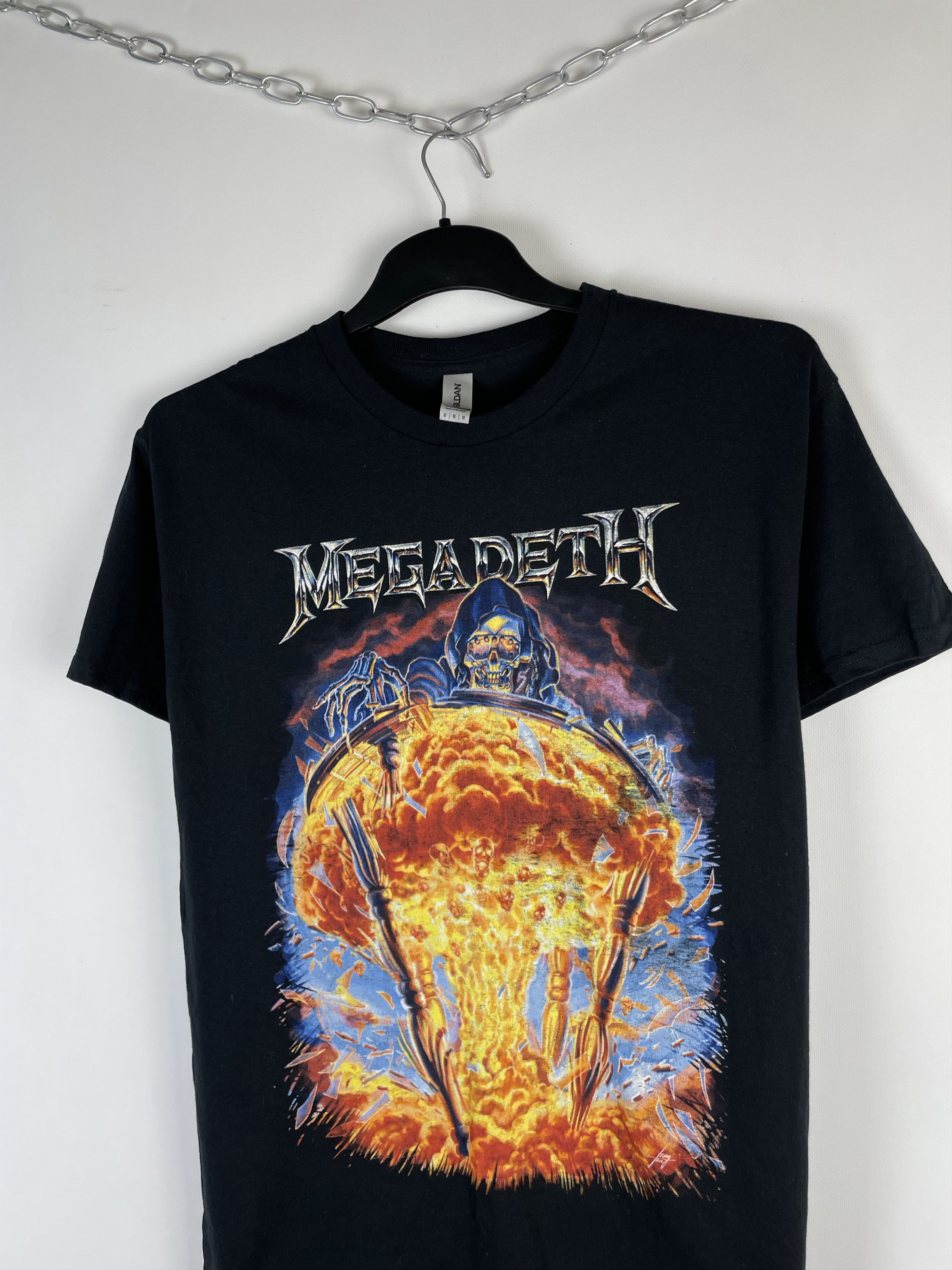 Band Tees × Megadeth × Vintage Vintage Megadeth Band T Shirt Size US M / EU 48-50 / 2 - 3 Thumbnail