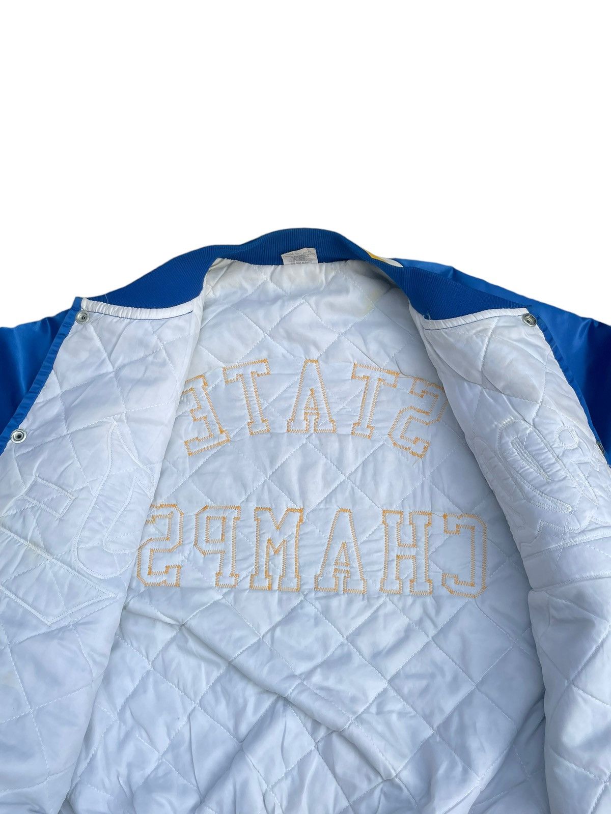 Vintage Vintage 80’s Jackson Ville State Champion Jacket Size US L / EU 52-54 / 3 - 7 Thumbnail