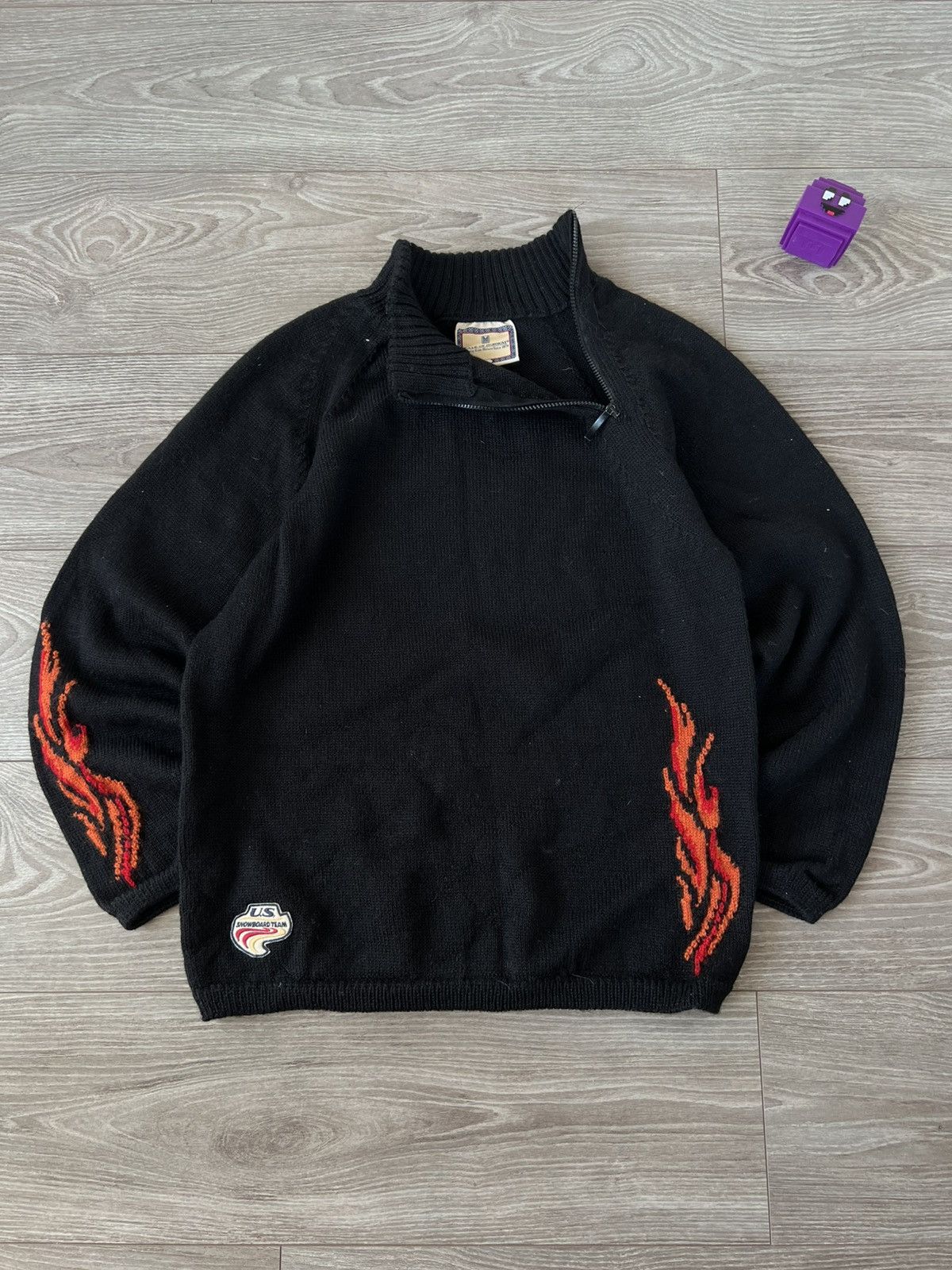 Dale Of Norway ‼️Vintage Dale of Norway 100% Wool Flame Opium Lampo Sweater‼️ Size US M / EU 48-50 / 2 - 10 Thumbnail