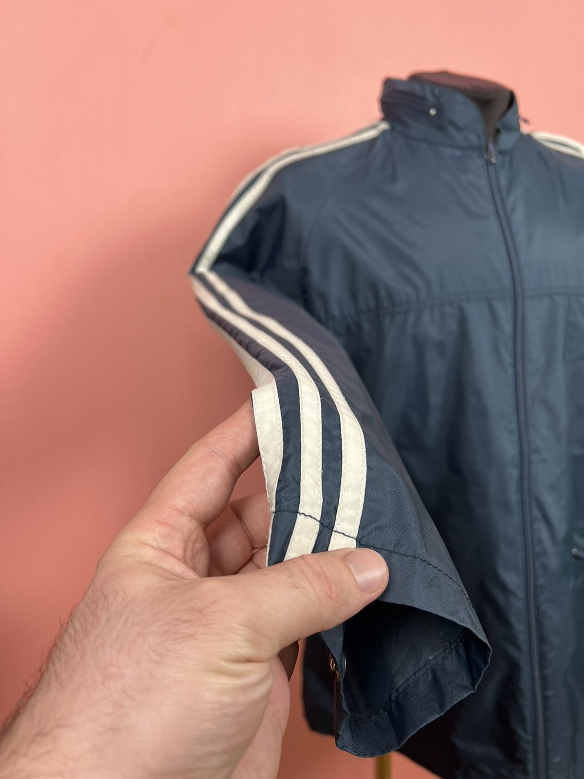 Adidas Adidas vintage rare raincoat jacket streetwear Size US M / EU 48-50 / 2 - 2 Thumbnail