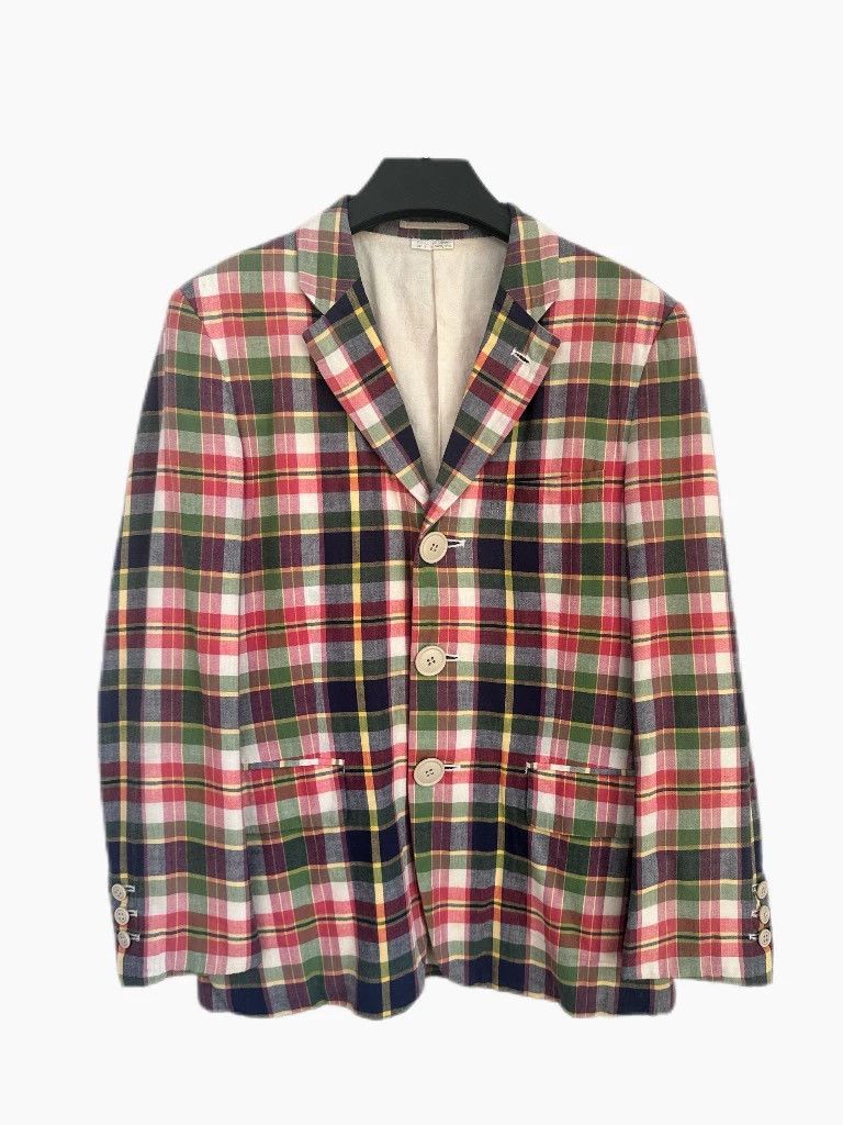 Comme des Garcons COMME des GARCONS 08ss Color Check Jacket Size US S / EU 44-46 / 1 - 2 Thumbnail