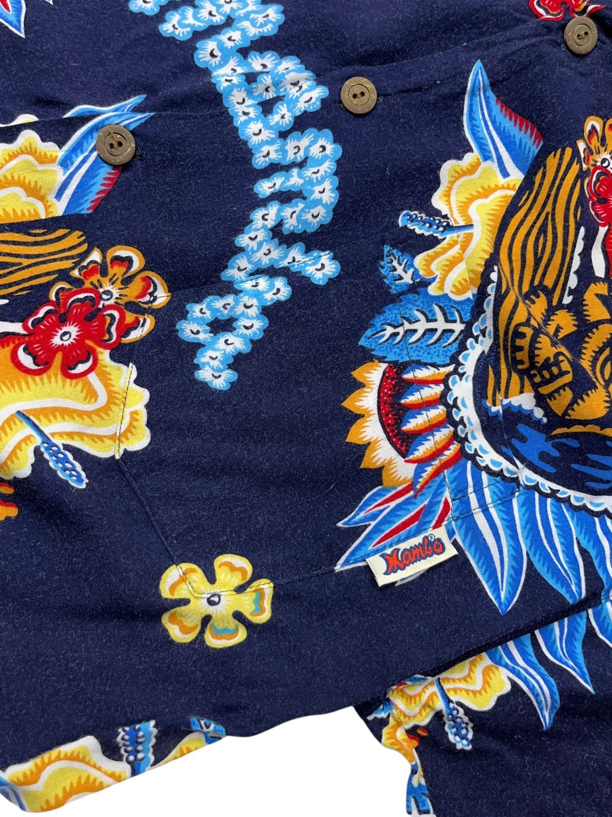Mambo Vintage Mambo Loud Shirts Button Up Shirt Hawaii Native Size US S / EU 44-46 / 1 - 4 Thumbnail