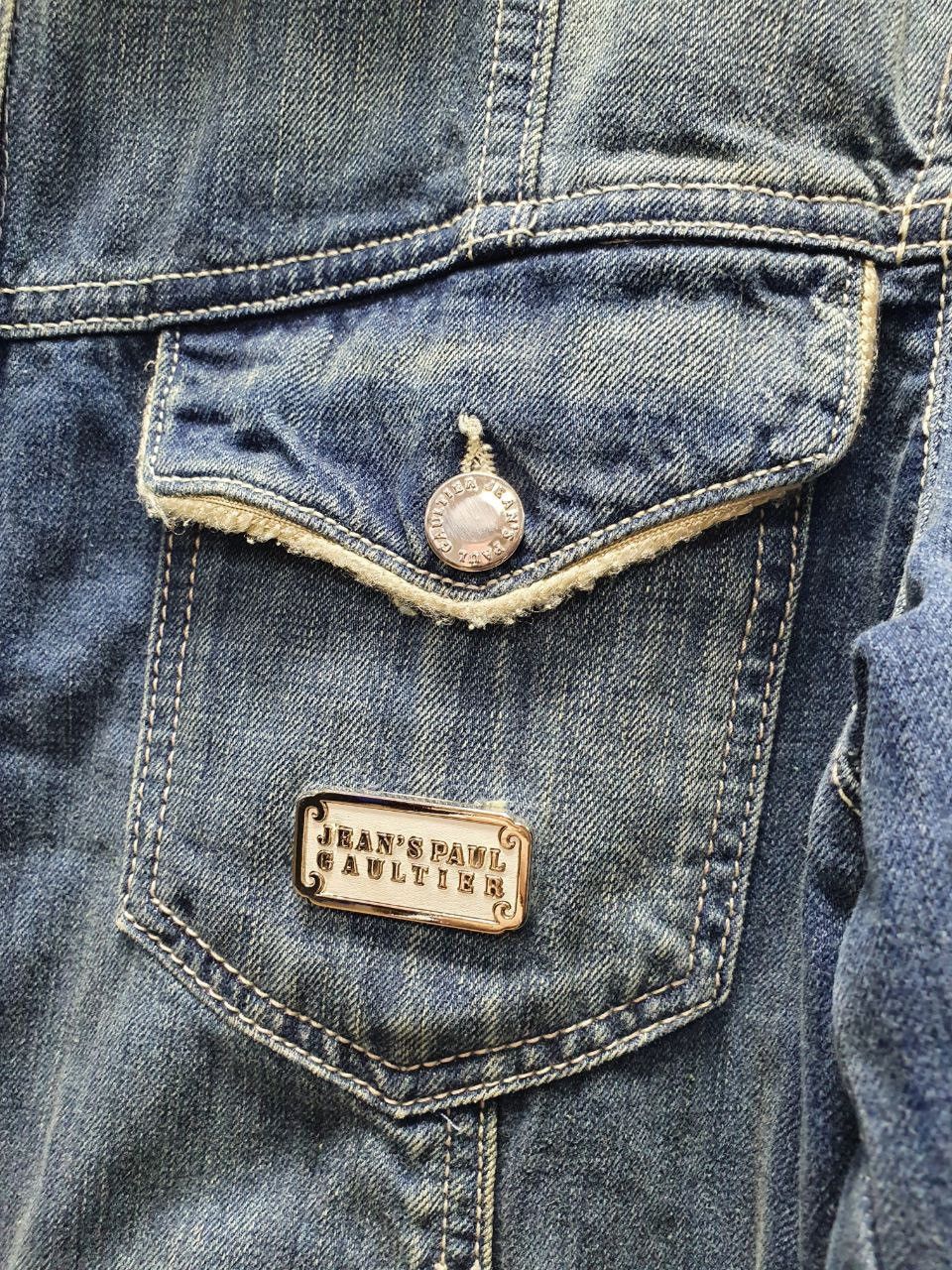 Jean Paul Gaultier Jean Paul Gaultier Casual Denim Jacket Size US L / EU 52-54 / 3 - 2 Thumbnail