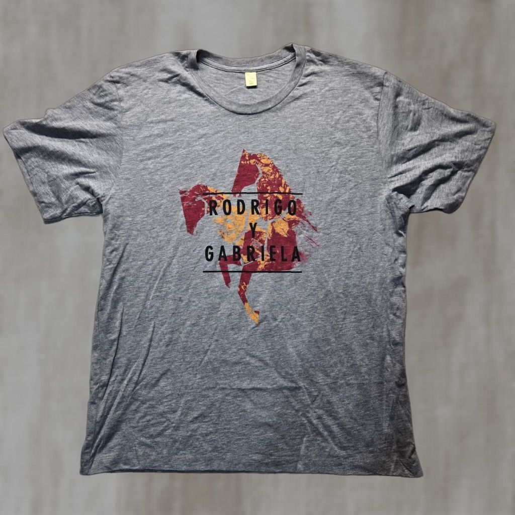 Vintage RODRIGO Y GABRIELA Concert Shirt 9 Dead Alive Tour US Gray 2XL Adult Unisex T-Shirt Band Graphic Tee Size US XXL / EU 58 / 5 - 1 Thumbnail