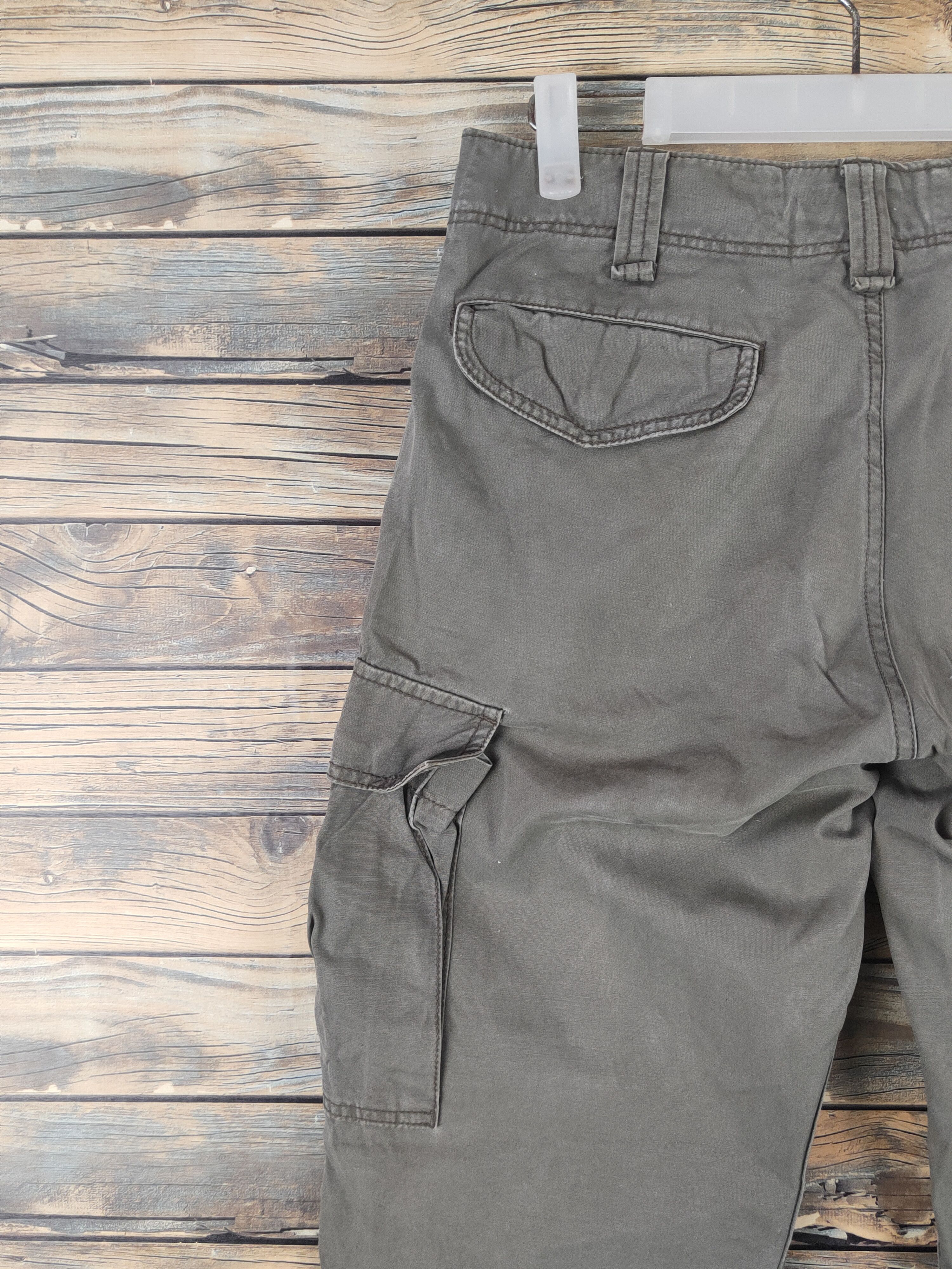 Alpha Industries DL Alpha Industries Olive Multipocket Cargo Pants #46-020 Size US 29 - 8 Thumbnail