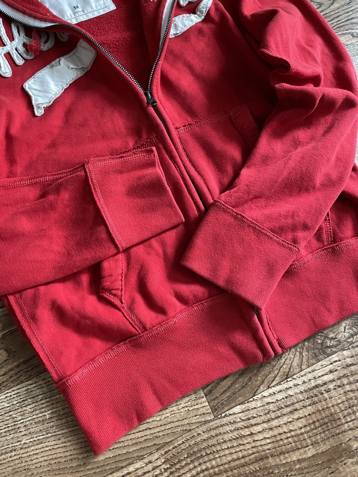 Abercrombie & Fitch × Vintage Vintage Abercrombie & Fitch Zip Hoodie Y2K Japanese Rare Size US M / EU 48-50 / 2 - 6 Thumbnail
