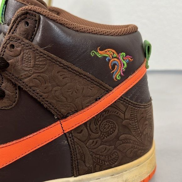 Nike 314385-281 Nike Dunk High Premium Sneaker High Tops 06 Cind Size US 9 / EU 42 - 3 Thumbnail