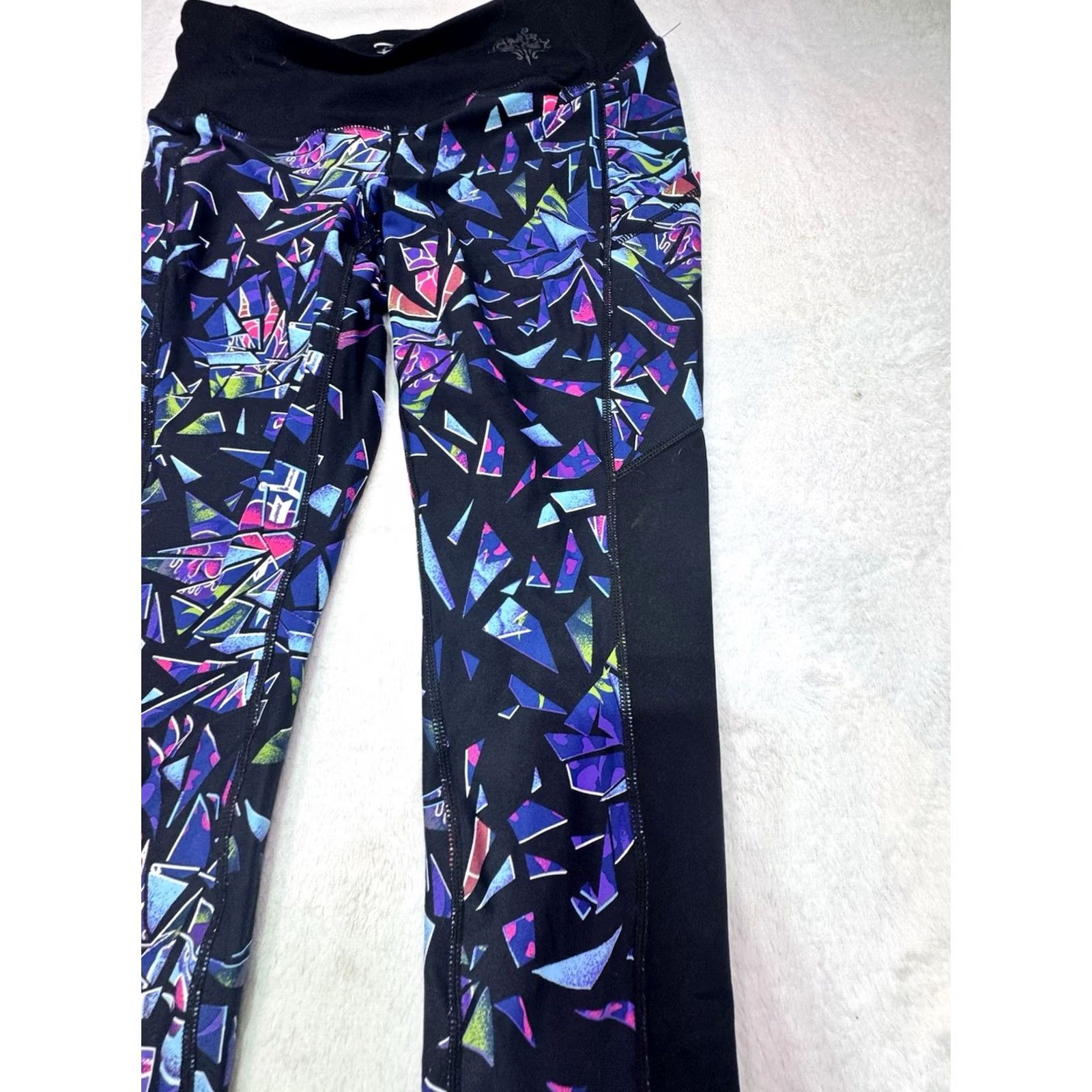 Torrid Torrid Disney Villains Black Active Leggings - Evil Queen Print Squartches Size 40" / US 18 - 7 Thumbnail