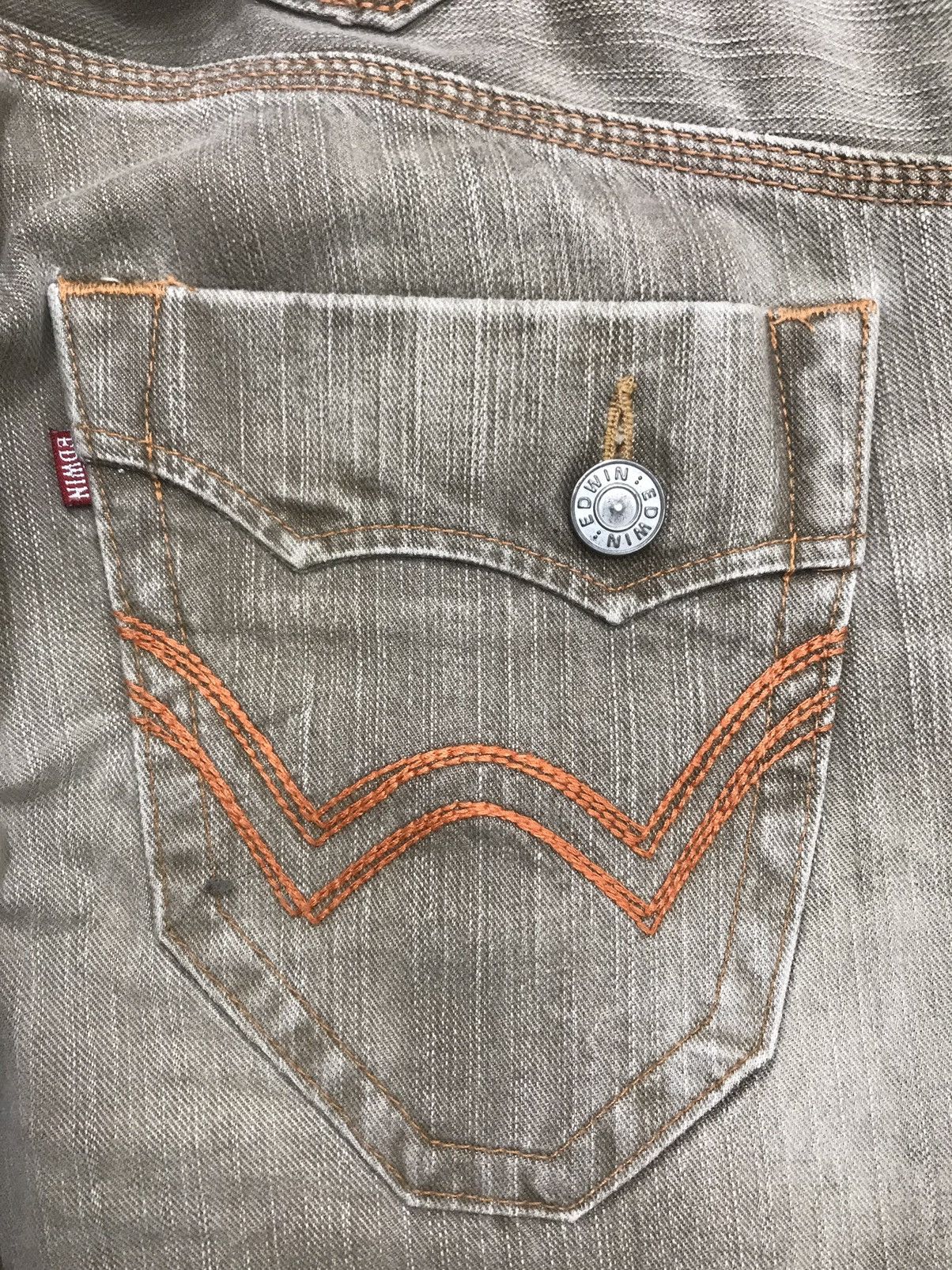 Edwin 💥FLARE💥 Archival Edwin Rusty Buckle Back Jeans F238 Size US 34 / EU 50 - 20 Thumbnail