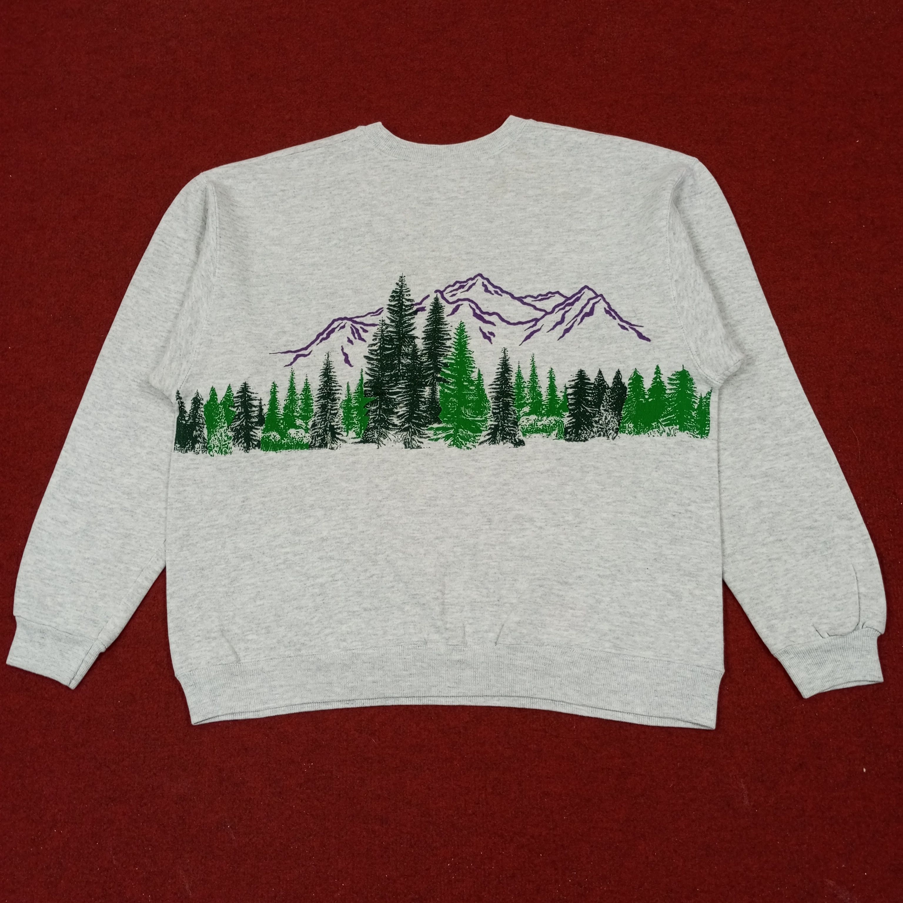 Vintage Lake Tahoe Art Style Vintage Sweatshirt Size US L / EU 52-54 / 3 - 5 Thumbnail