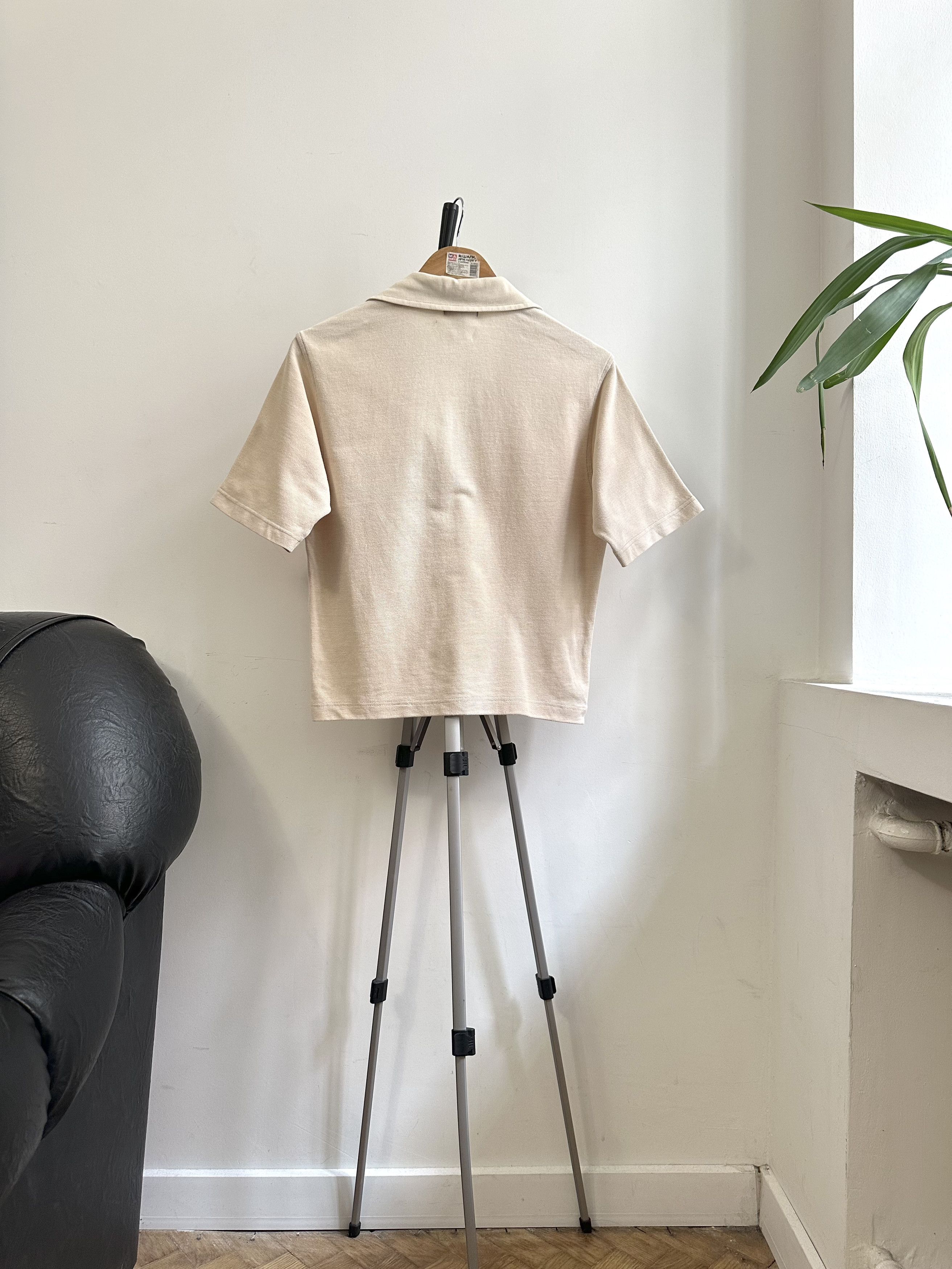 Burberry Burberry Beige Crop Polo Size M / US 6-8 / IT 42-44 - 6 Thumbnail