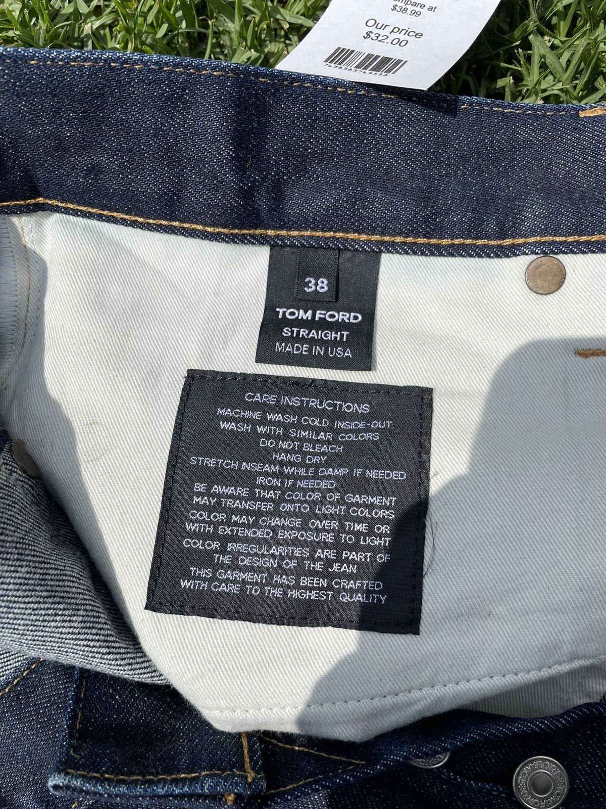 Tom Ford Denim Selvedge Tom Ford Size US 38 / EU 54 - 4 Thumbnail