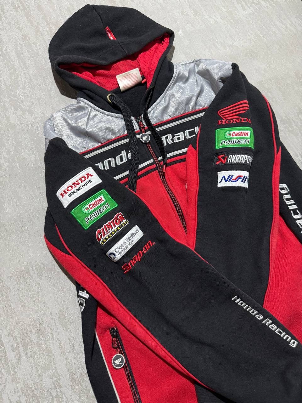 Honda Vintage Honda Racing Zip Hoodie Size US L / EU 52-54 / 3 - 10 Thumbnail