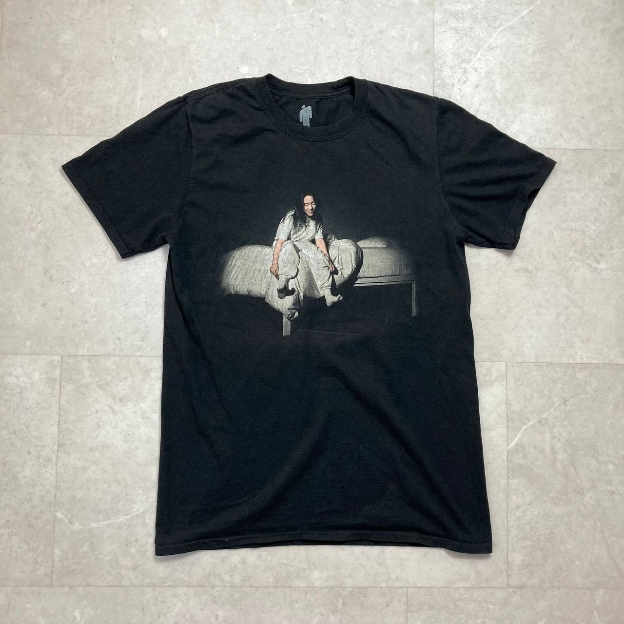 Rap Tees Billie Eilish Where Do We Go Tour Pop Electronic Rock Band Size US M / EU 48-50 / 2 - 1 Thumbnail