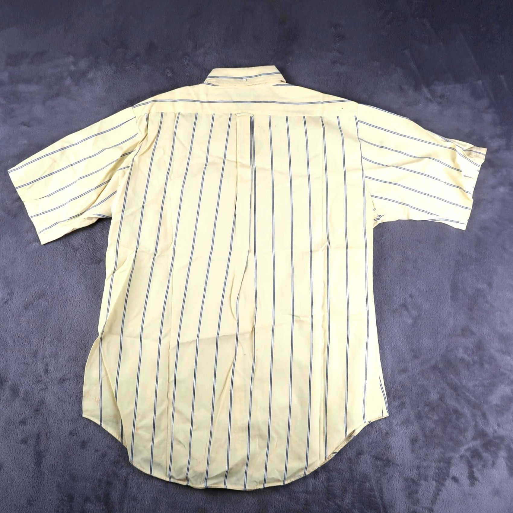 Vintage VINTAGE TownCraft Shirt Mens M Yellow Stripe Button-Down 70s 80s Size US M / EU 48-50 / 2 - 2 Thumbnail