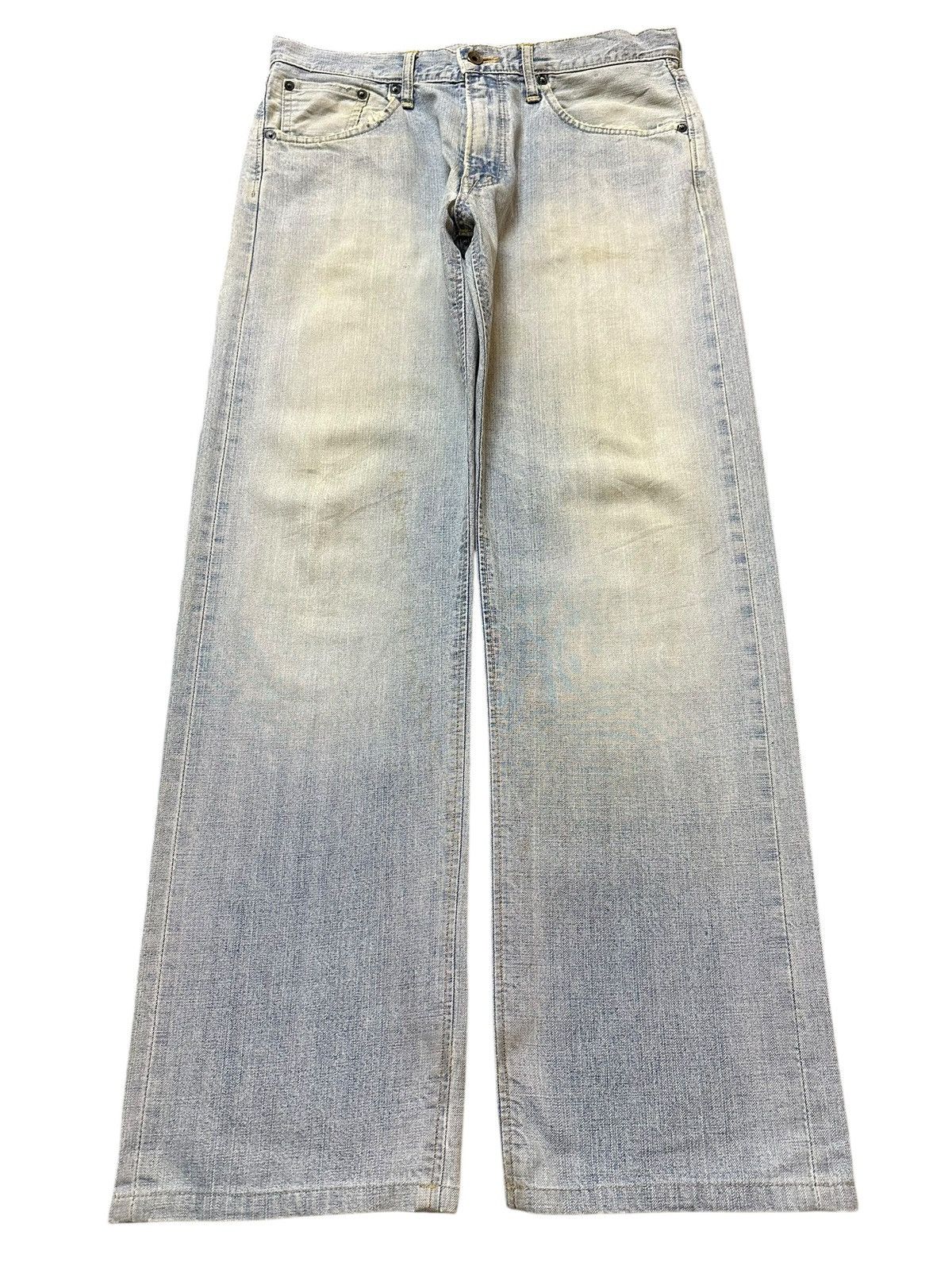 Edwin Vintage Edwin 505zx Light Faded Wash Style Baggy Jeans Size US 32 / EU 48 - 1 Thumbnail