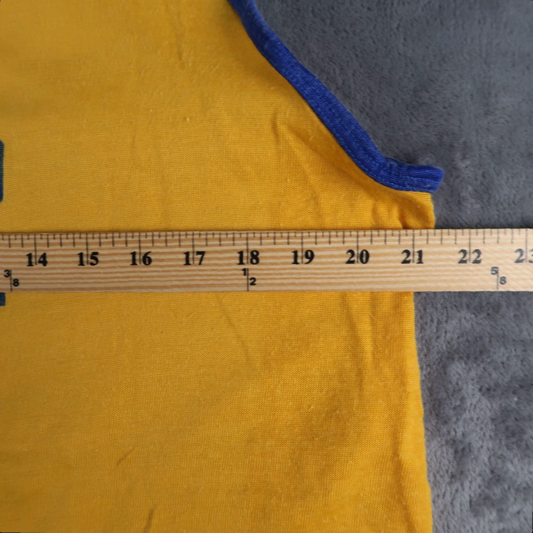 Mason's VINTAGE Mason Basketball Jersey XL Yellow Lincoln Furniture 60s 70s Size US XL / EU 56 / 4 - 7 Thumbnail