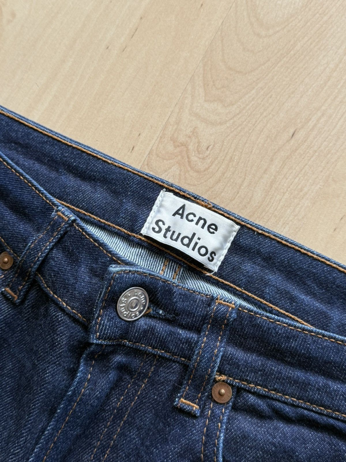 Acne Studios Acne Studios Patti one raw denim jeans 28/34 Size 28" / US 6 / IT 42 - 5 Thumbnail