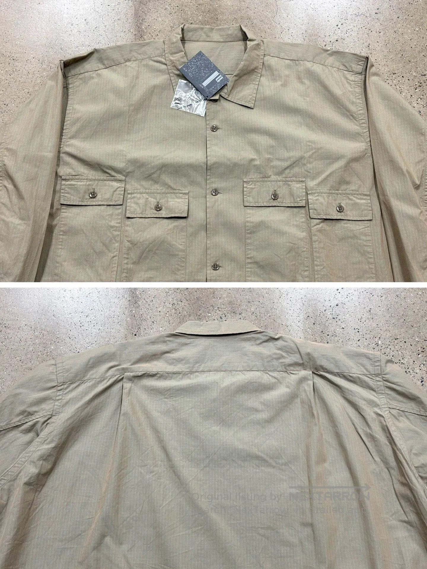 Other BROCHURE Oversized Khaki Flag Shirt Jacket. Size US L / EU 52-54 / 3 - 5 Thumbnail