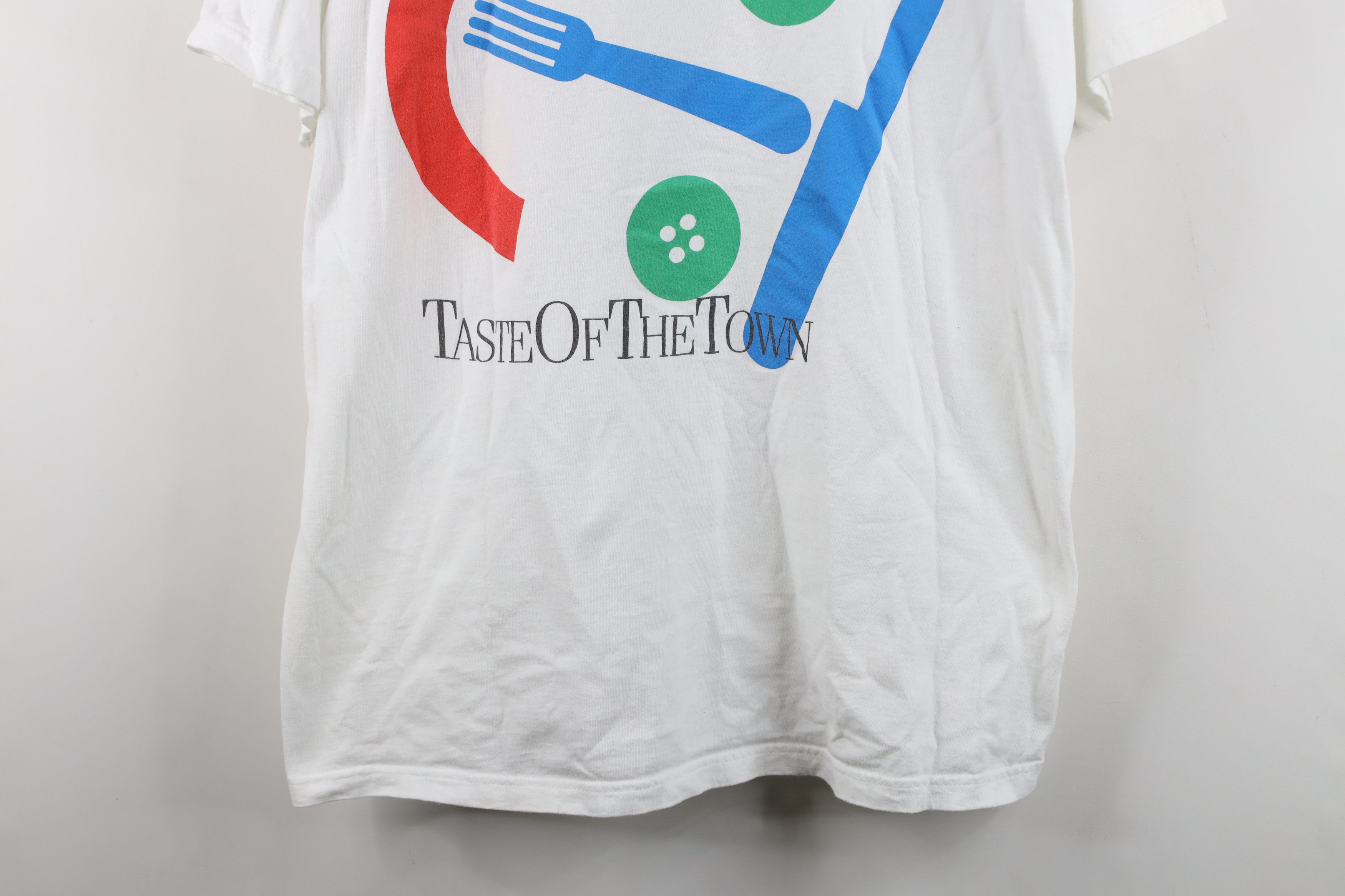 Vintage Vintage Town Restaurant Week Toledo Ohio Abstract T-Shirt Size US XL / EU 56 / 4 - 3 Thumbnail