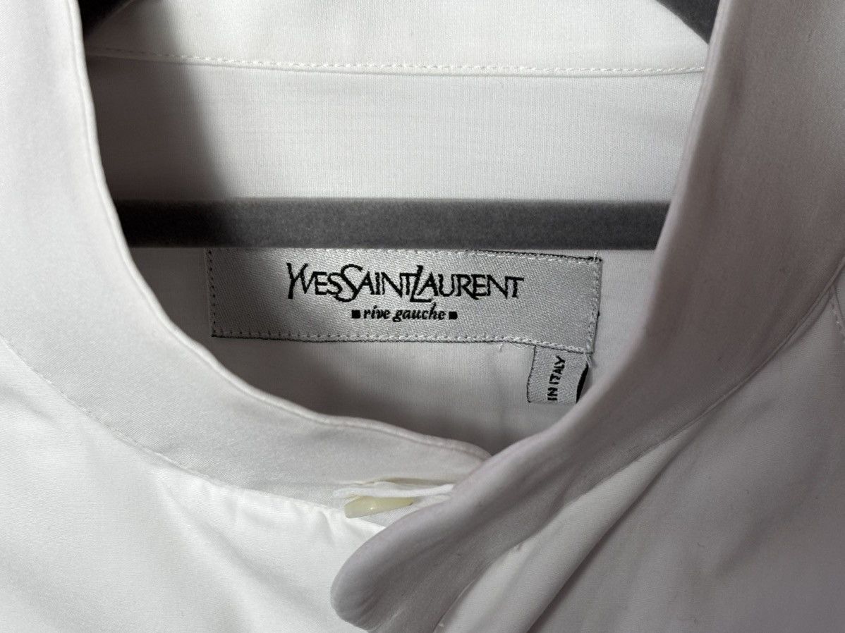 Yves Saint Laurent Yves Saint Laurent rive gauche white dress code shirt L size Size US L / EU 52-54 / 3 - 5 Thumbnail