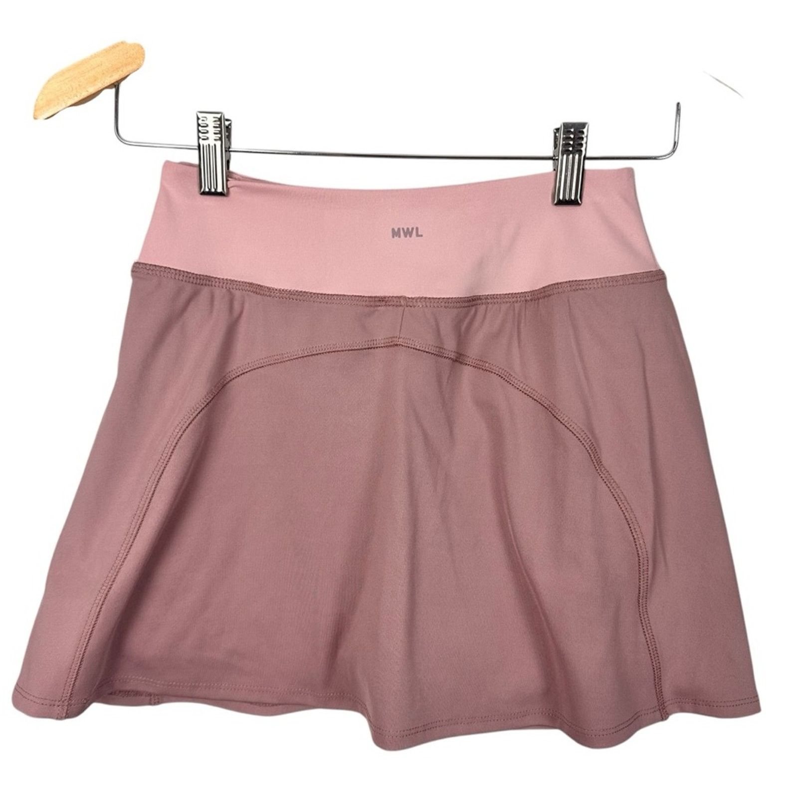 Madewell NWT Madewell Flex Fitness Skirt Built-In Shorts Mauve XS Size 26" / US 2 / IT 38 - 4 Thumbnail