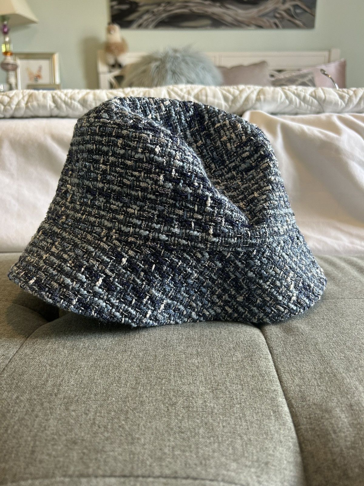 Maje MAJE tweed bucket hat Size ONE SIZE - 6 Thumbnail