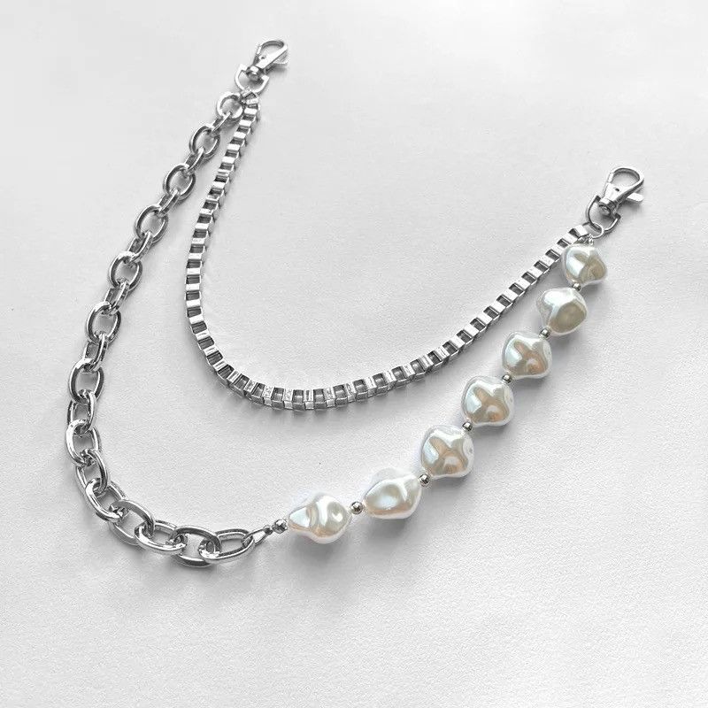 Designer Double Layer Bead Trending Punk Style Size ONE SIZE - 1 Thumbnail