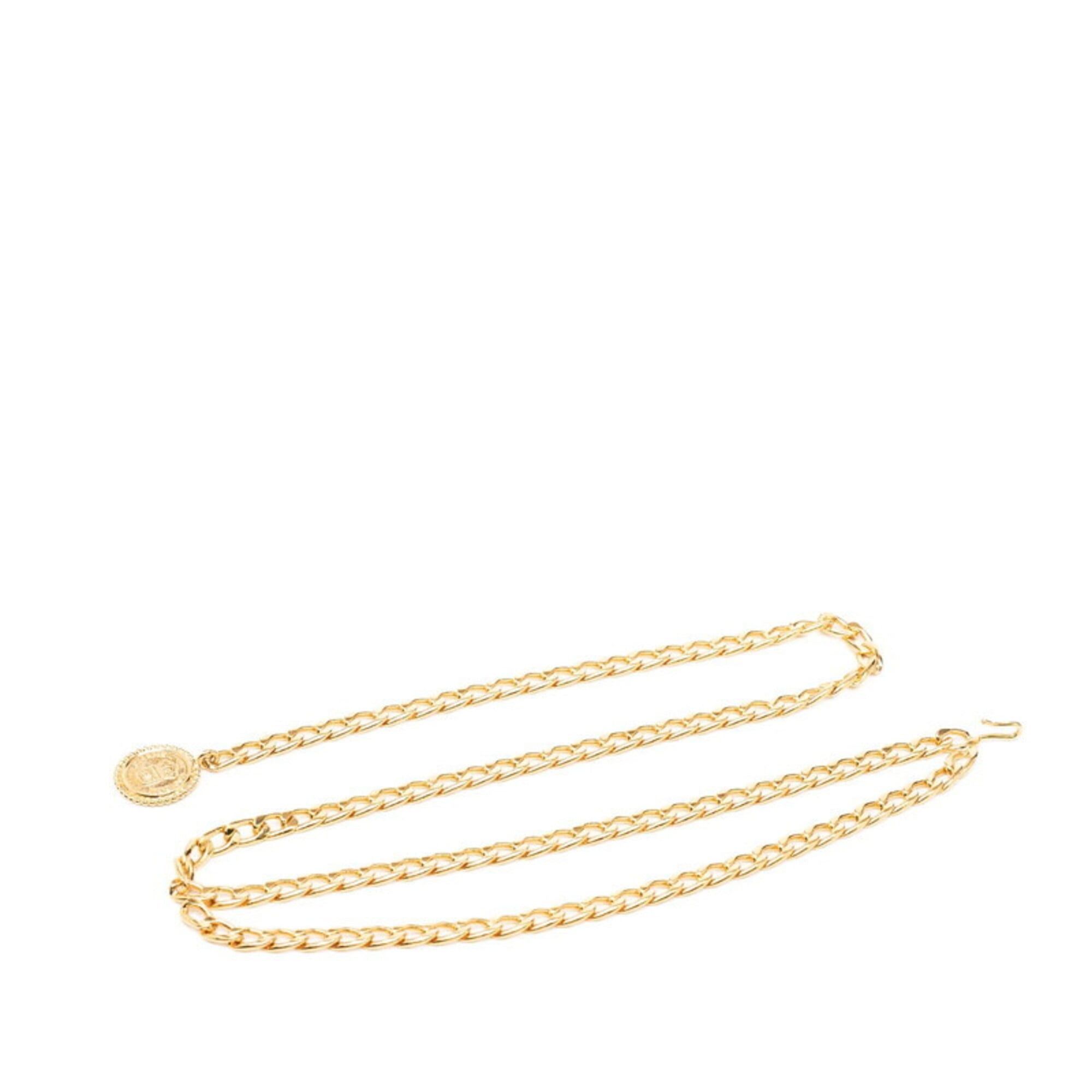Chanel Chanel Coco Mark RUE CAMBON Chain Belt Gold Plated Women's CHANEL Size ONE SIZE - 1 Thumbnail