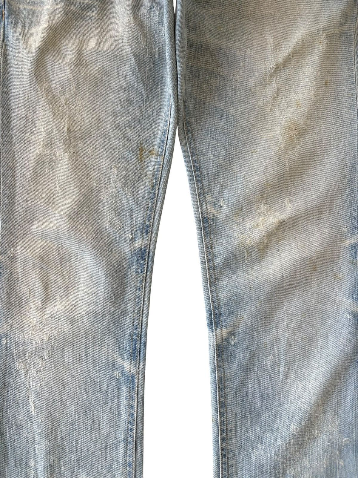 Black Barrett Vintage Japanese Black Barrette Light Mud Wash Distres Jeans Size US 34 / EU 50 - 3 Thumbnail