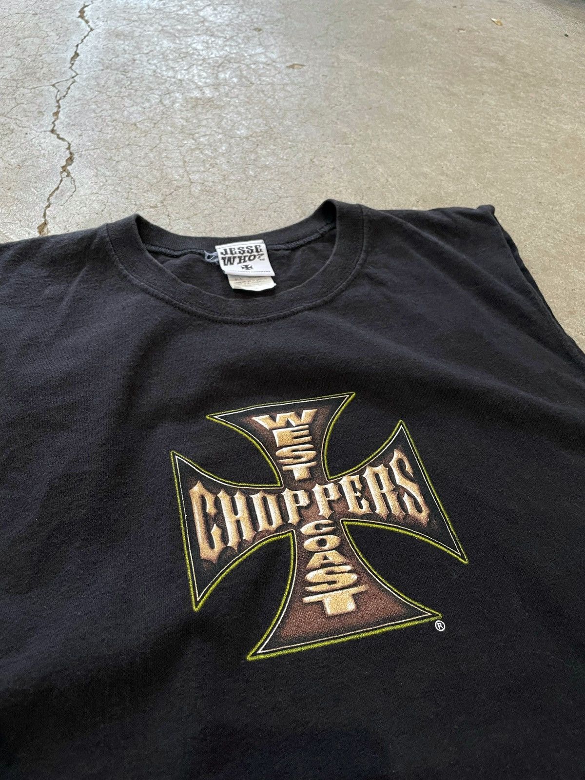 West Coast Choppers Vintage West Coast Choppers Tank Top Size US XL / EU 56 / 4 - 4 Thumbnail